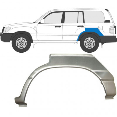 TOYOTA LAND CRUISER 1998-2007 WIELKAST REPARATIE PANEEL / LINKS