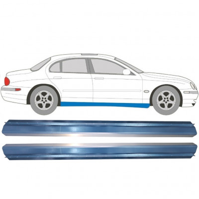 Reparatie dorpel voor Jaguar S-Type 1999-2007 / Links = Rechts (symmetrisch) / Set 9500