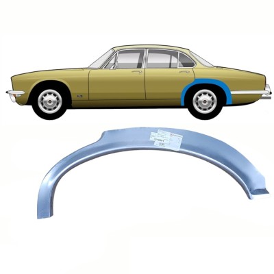 Reparatiepaneel achterspatbord voor Jaguar XJ 1968-1973 / Links 10743
