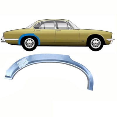 Reparatiepaneel achterspatbord voor Jaguar XJ 1968-1973 / Rechts 10742