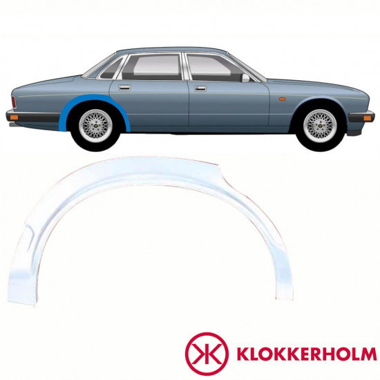 JAGUAR XJ 1986-1994 WIELKAST REPARATIE PANEEL / RECHTS