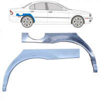 Reparatiepaneel achterspatbord voor Jaguar X-Type 2001-2009 / Links + Rechts / Set 10475