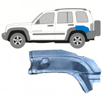 Reparatiepaneel achter spatbord achterste deel voor Jeep Liberty 2001-2008 / Links 7939
