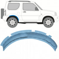 SUZUKI JIMNY 1998-2018 ACHTERSTE WIELKAST DEKKING HOUDER / RECHTS