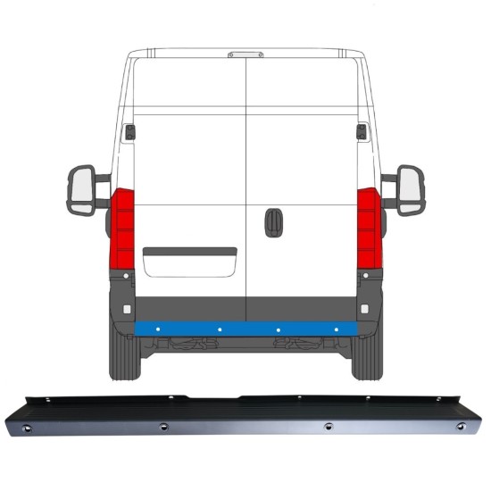 Achterbumper PDC voor Citroen Jumper 2006-2018 16927