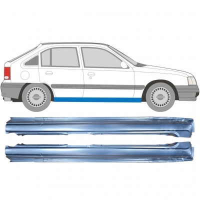 OPEL KADETT 1984-1993 5 DEUR DORPEL REPARATIEPANEEL / SET