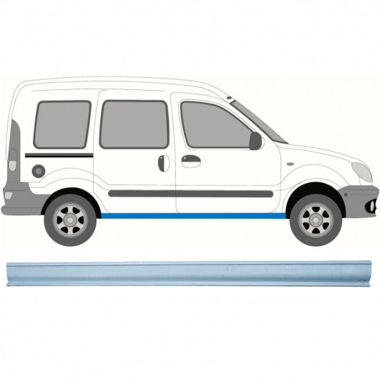 Reparatie dorpel voor Renault Kangoo 1997-2008 / Rechts 6977