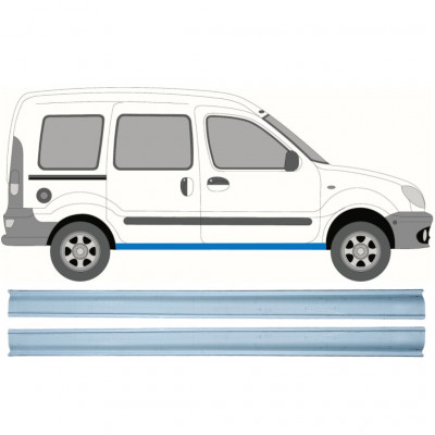 RENAULT KANGOO 1997-2008 3/5 DEUR DORPEL REPARATIEPANEEL / SET