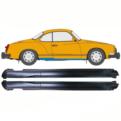 Reparatie dorpel voor VW Karman Ghia 1955-1974 / Links + Rechts / Set 10750