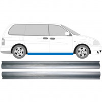 Reparatie dorpel voor Kia Carnival 1998-2006 / Links = Rechts (symmetrisch) / Set 10545