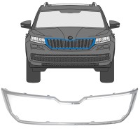 Frame van de grille voor Skoda Kodiaq 2016-2021 16203