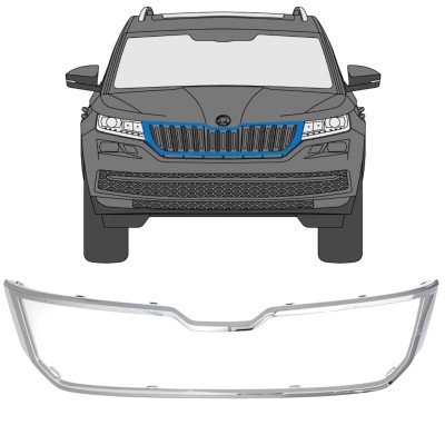Frame van de grille voor Skoda Kodiaq 2016-2021 16203