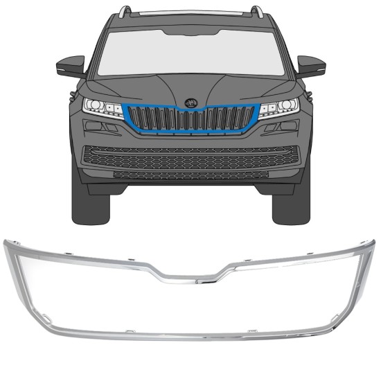 Frame van de grille