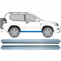 Reparatie dorpel voor Toyota Land Cruiser 2003-2010 / Links = Rechts (symmetrisch) / Set 10277