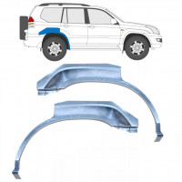 Reparatiepaneel achterspatbord voor Toyota Land Cruiser 2003-2010 / Links + Rechts / Set 9959