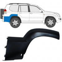Zijlijst sierlijst achterspatbord voor Toyota Land Cruiser J120 2003-2010 / Rechts 12954
