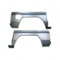 Reparatiepaneel achterspatbord voor Toyota Land Cruiser 1984-1993 / Links + Rechts / Set 9514