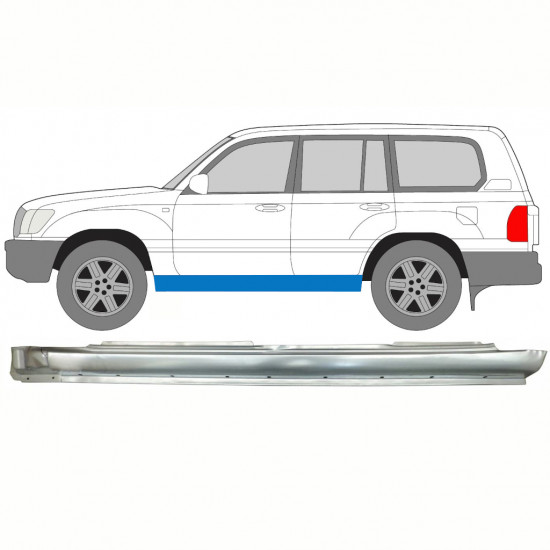 TOYOTA LAND CRUISER 1998-2007 VOL DORPEL REPARATIEPANEEL / LINKS