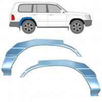 Reparatiepaneel achterspatbord voor Toyota Land Cruiser 1998-2007 / Links + Rechts / Set 9766