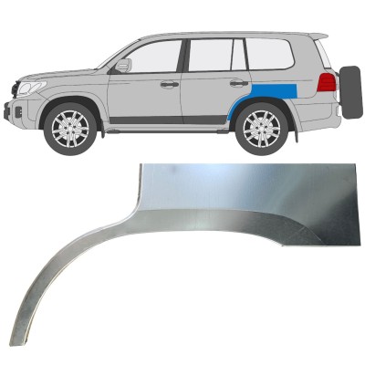 Reparatiepaneel achterspatbord voor Toyota Land Cruiser V8 FJ200 2007- / Links 16341