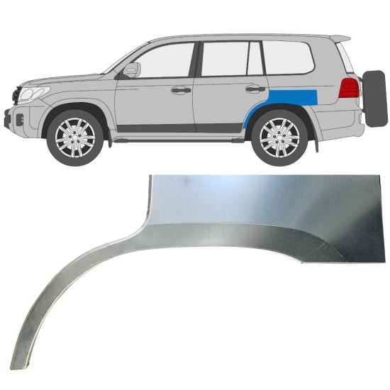 Reparatiepaneel achterspatbord