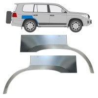 Reparatiepaneel achterspatbord voor Toyota Land Cruiser V8 FJ200 2007- / Links + Rechts / Set 16342