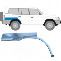 Reparatiepaneel achterspatbord voor Toyota Land Cruiser 1996-2002 / Rechts 5872