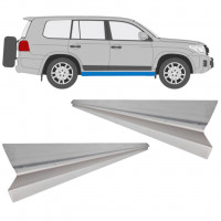 Reparatie dorpel voor Toyota Land Cruiser V8 2007- / Links = Rechts (symmetrisch) / Set 10941