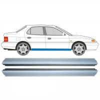 Reparatie dorpel voor Hyundai Lantra 1990-1995 / Links = Rechts (symmetrisch) / Set 10322