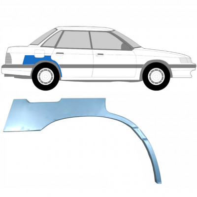 Reparatiepaneel achterspatbord voor Subaru Legacy 1989-1994 / Rechts 5138