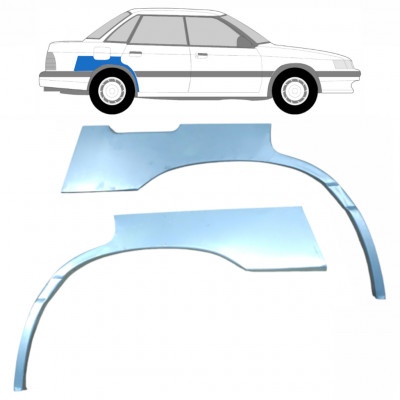 Reparatiepaneel achterspatbord voor Subaru Legacy 1989-1994 / Links + Rechts / Set 9185