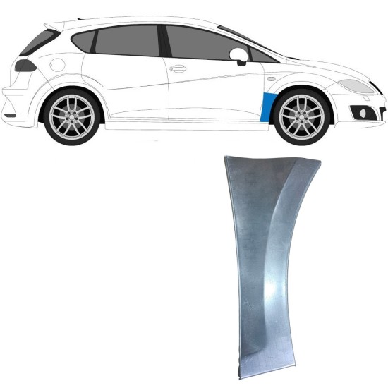 Reparatiepaneel voorspatbord voor Seat Leon 2005-2012 / Rechts 15733