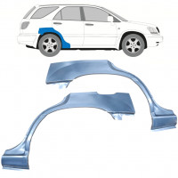 Reparatiepaneel achterspatbord voor Lexus RX 300 1998-2003 / Links + Rechts / Set 9947