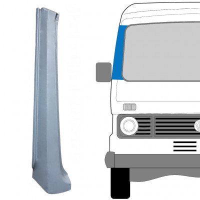 Reparatie paneel paravan voor Volkswagen LT 1975-1996 / Rechts 11655