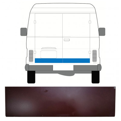 Reparatie plaatwerk achterste deuren  voor Volkswagen LT 1975-1996 / Links = Rechts (symmetrisch) 7957