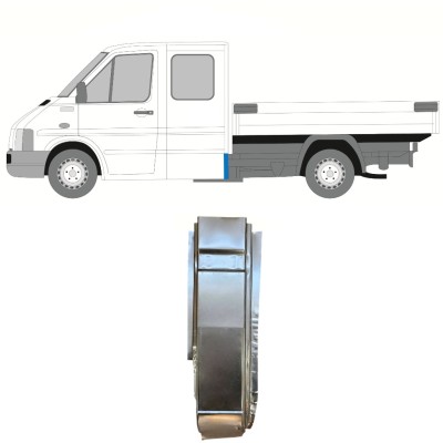 Reparatiepaneel achter hoek voor Volkswagen LT 1996-2005 / Links 16595