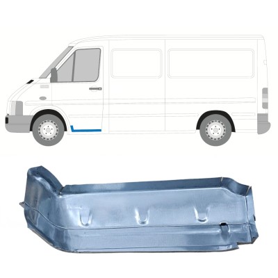Reparatie voorste trap voor Volkswagen LT 1996-2005 / Links 16605
