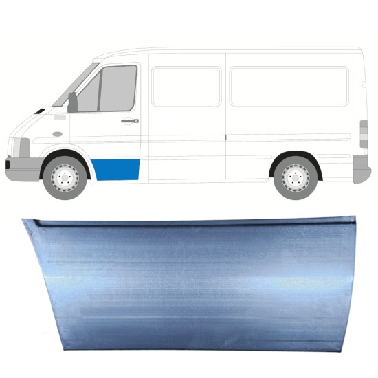 Reparatiepaneel voor deur