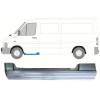 Reparatie dorpel voorste deuren
