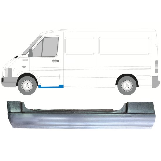 Reparatie dorpel voorste deuren