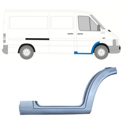 Reparatie voorste trap voor Volkswagen LT 1996-2005 / Rechts 16545