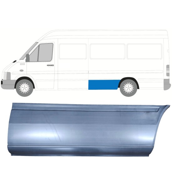 Reparatiepaneel achterspatbord voor Volkswagen LT 1996-2005 / Links 13472
