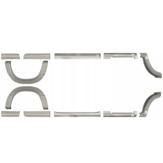 Reparatiepaneel set voor Volkswagen LT 1996-2005 / Links + Rechts / 14388