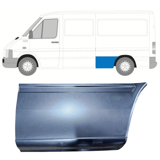 Reparatiepaneel achterspatbord voor Volkswagen LT 1996-2005 / Links 13413