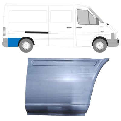 Reparatiepaneel achter spatbord achterste deel voor Volkswagen LT 1996-2005 / Rechts 13471