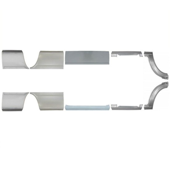 Reparatiepaneel set voor Volkswagen LT 1996-2005 / Links + Rechts 16612