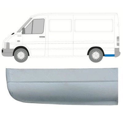 Reparatiepaneel achterste spatbord onderste deel voor Volkswagen LT 1996-2005 / Links 13837