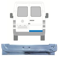Reparatie plaatwerk achterste deuren voor Volkswagen LT 1996-2005 / Rechts 16591