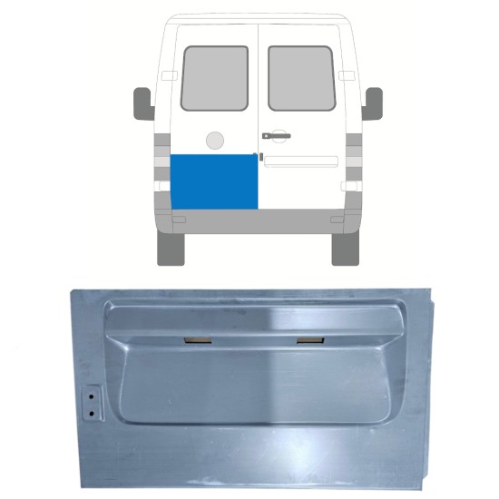 Reparatie plaatwerk achterste deuren voor Volkswagen LT 1996-2005 / Links 16588