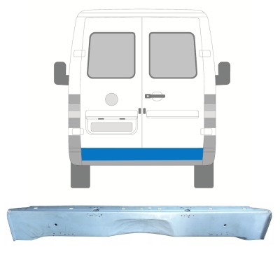 Binnen achterste reparatiepaneel voor Volkswagen LT 1996-2005 14240